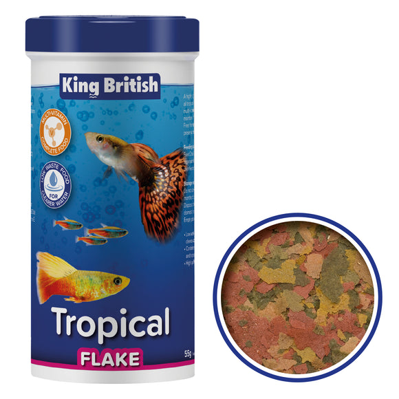 King British Tropical Flake 28/55/200g